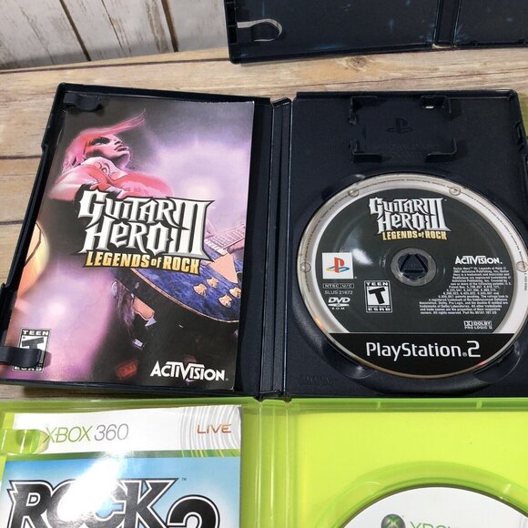 Rock Band & Guitar Hero Video Games Lot Bundle Of 10 Drumstick Microphone AS IS - Picture 9 of 16